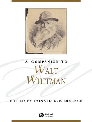 cover image of A Companion to Walt Whitman